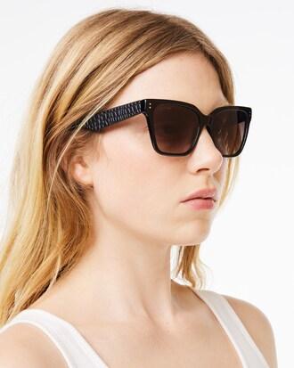 Rubbery Stripes Rectangle Glasses Product Image