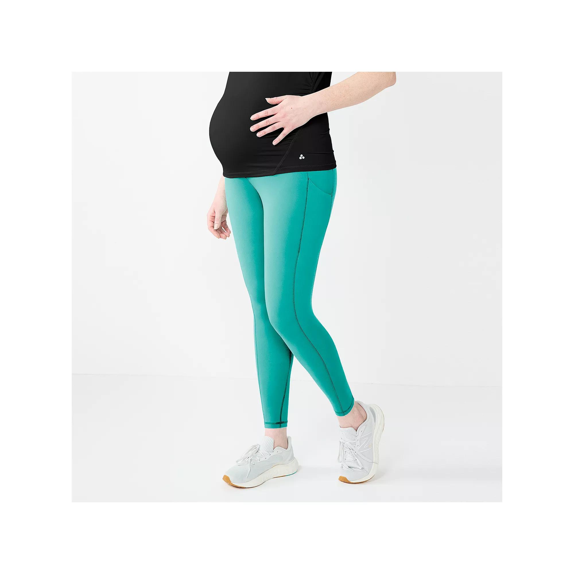 Maternity Tek Gear® Ultrastretch 7/8 Leggings, Women's,  Product Image