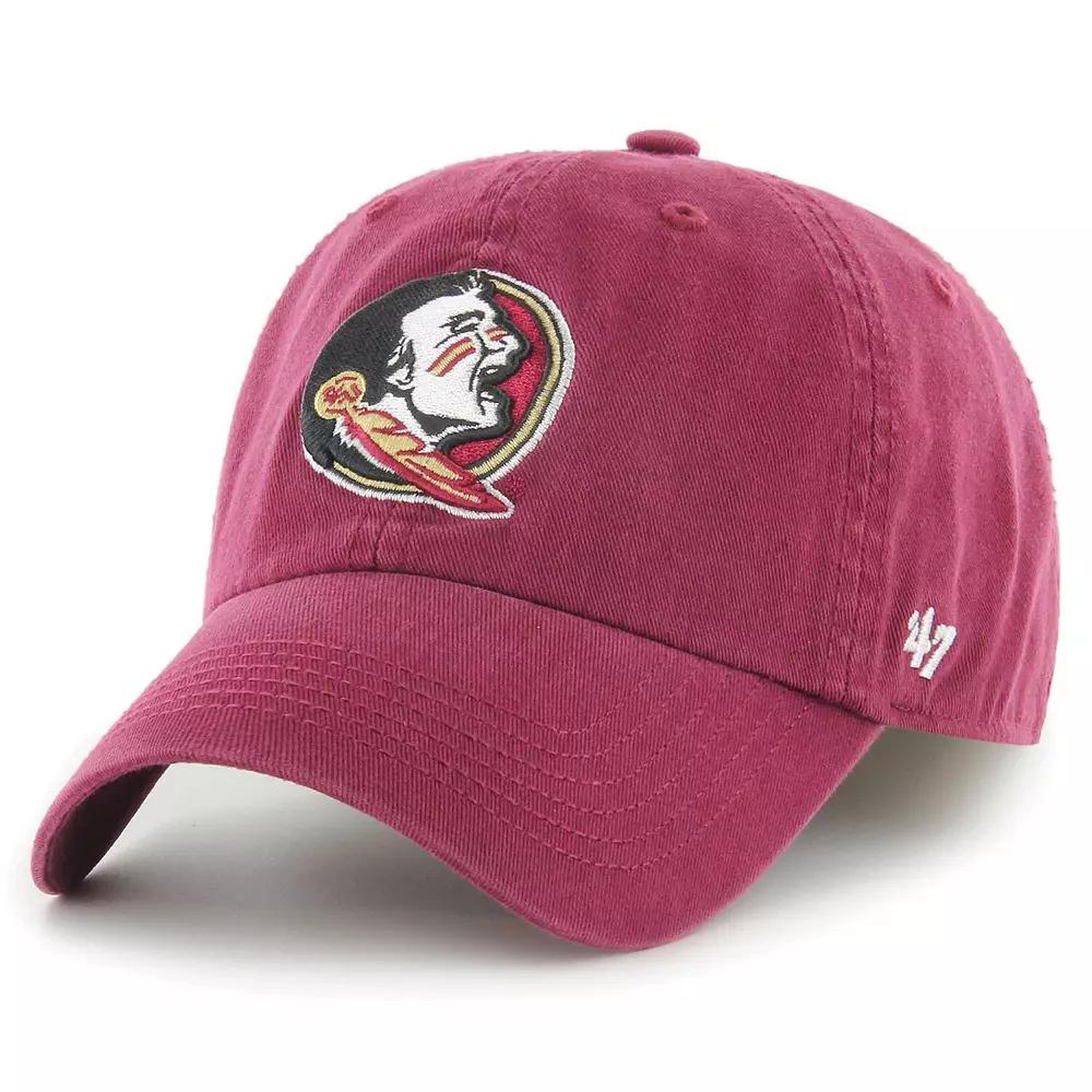 Men's '47 Garnet Florida State Seminoles Franchise Fitted Hat, Size: Medium, Red Product Image