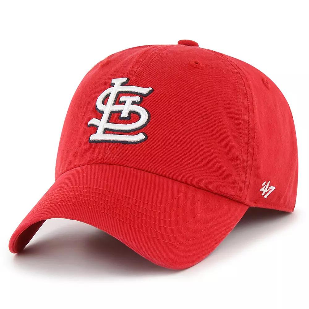Men's '47 Red St. Louis Cardinals Franchise Logo Fitted Hat,  Product Image
