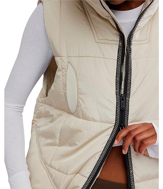 FP Movement On The Move Packable Puffer Sleeveless Knee Length Vest Product Image