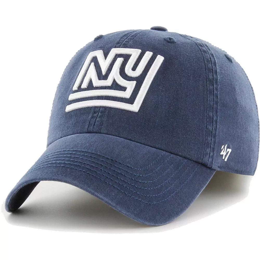 Men's '47 Navy New York Giants Gridiron Classics Franchise Legacy Fitted Hat,  Product Image