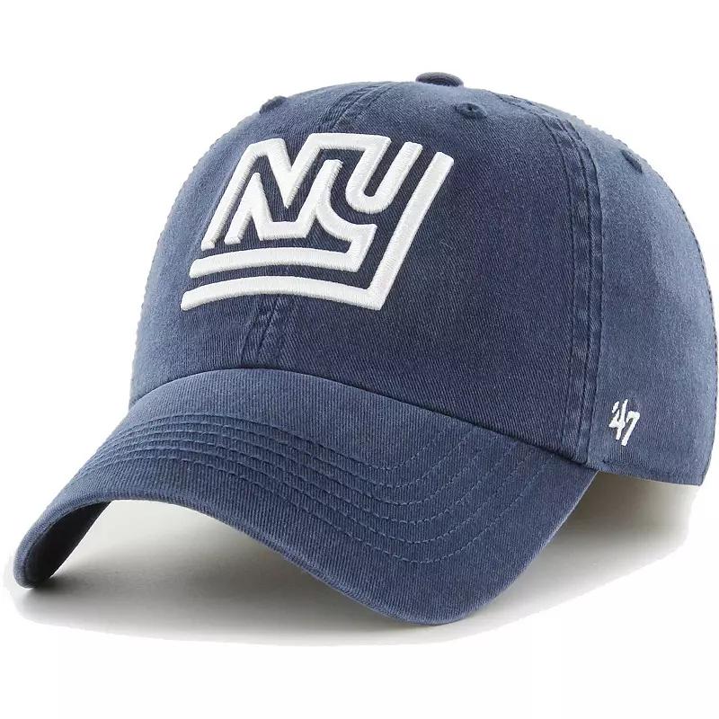 Men's '47 Navy New York Giants Gridiron Classics Franchise Legacy Fitted Hat,  Product Image