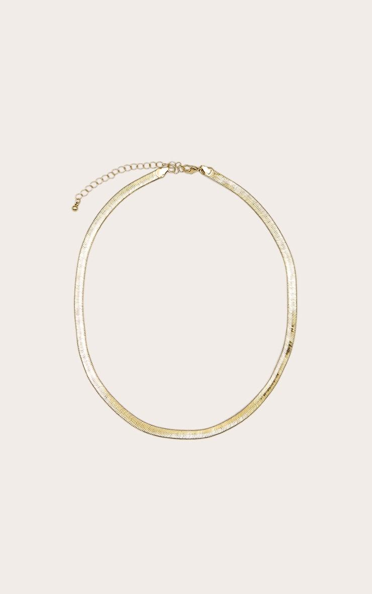 Gold Plated Snake Necklace Product Image