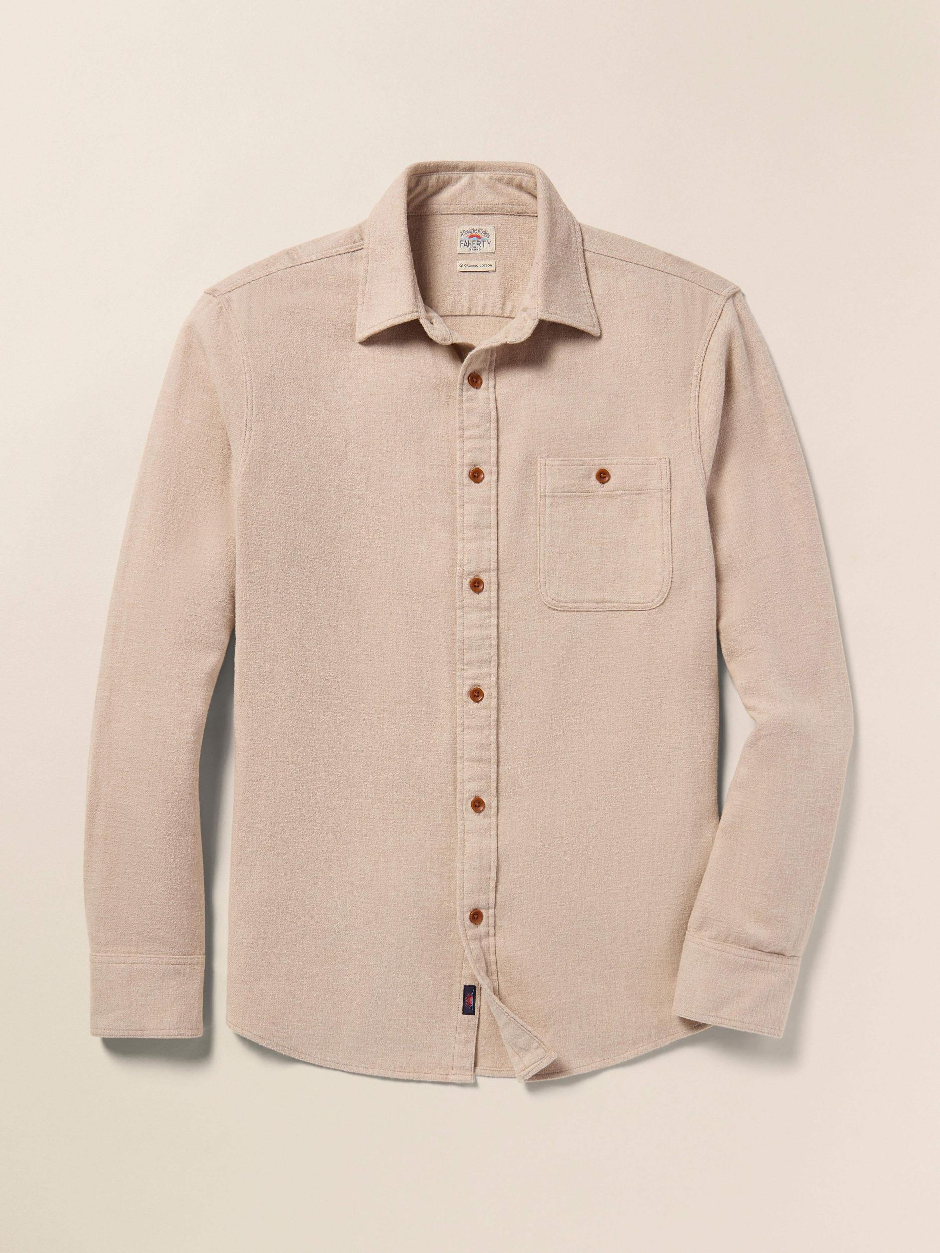 Super Brushed Flannel - Dune Coast Male Product Image