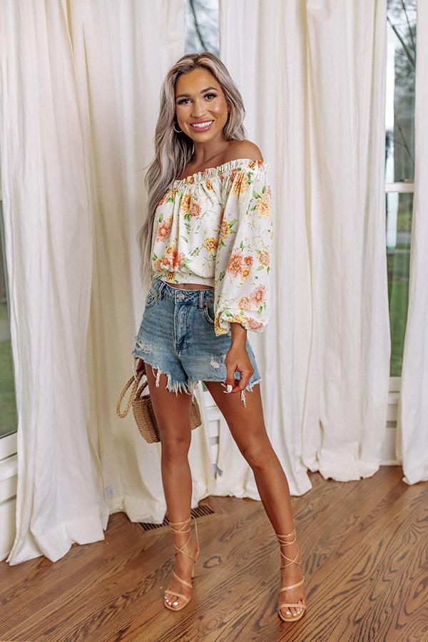 Spring Into Action Floral Top Product Image