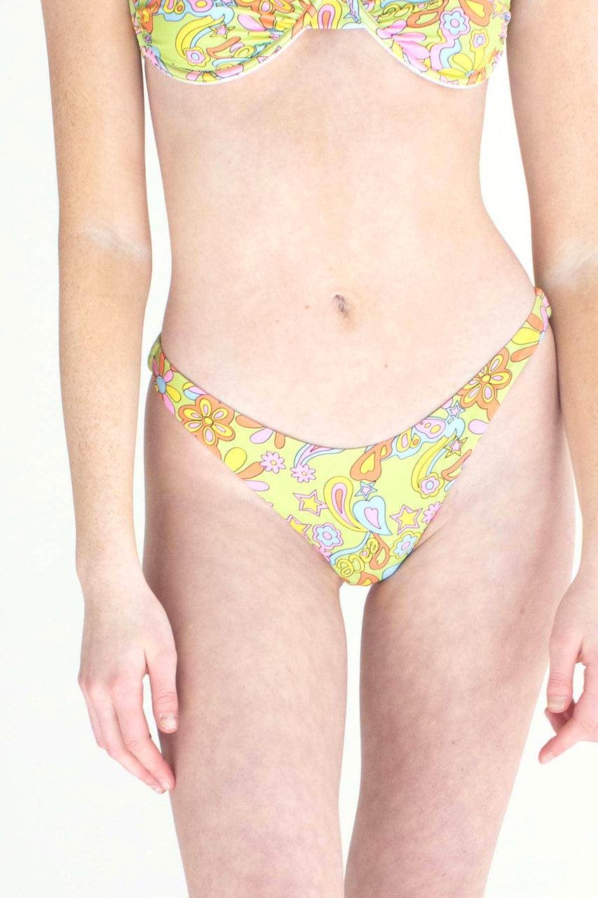 Groovy Floral Bikini Bottom Product Image