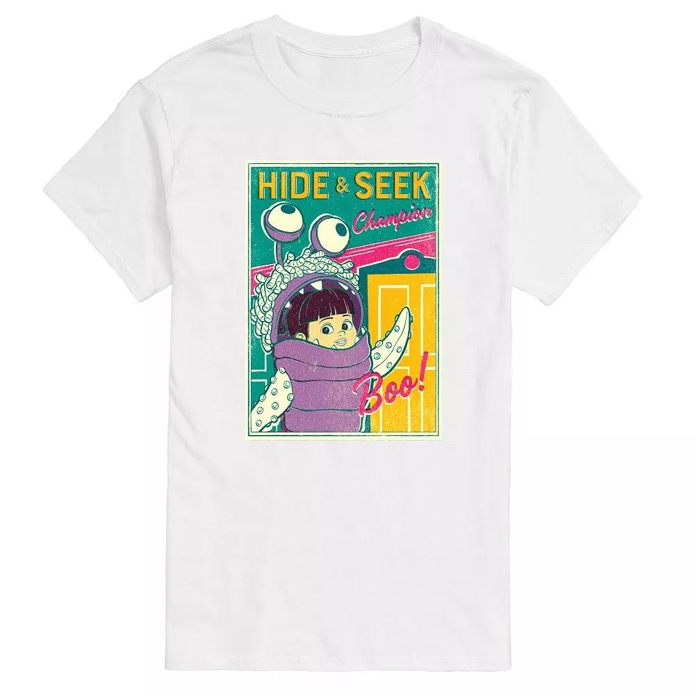 Disney's Monsters Inc. Big & Tall Boo Hide Seek Graphic Tee, Men's,  Product Image