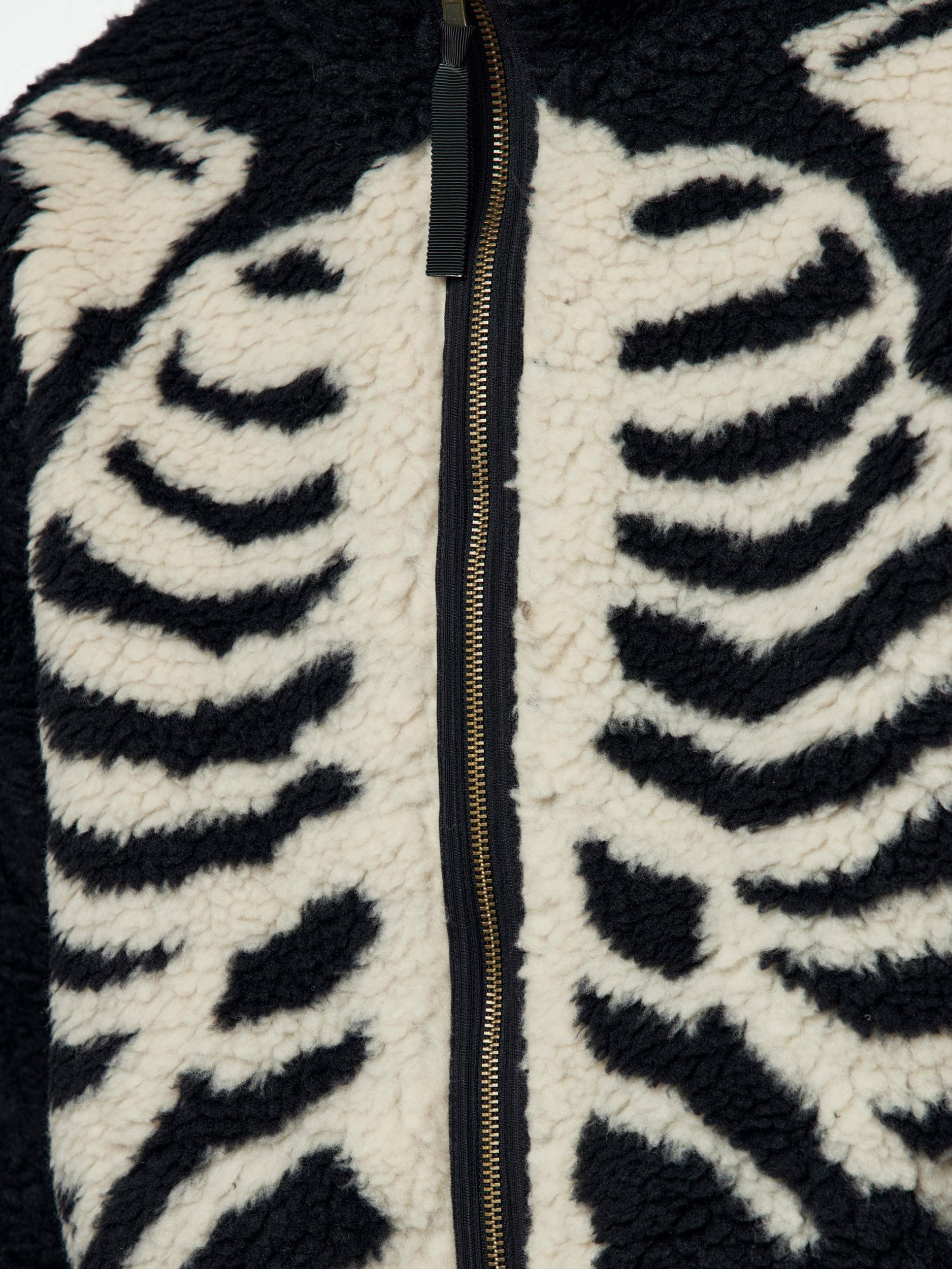 BONE Boa Fleece Reversible Blouson (Black) Product Image