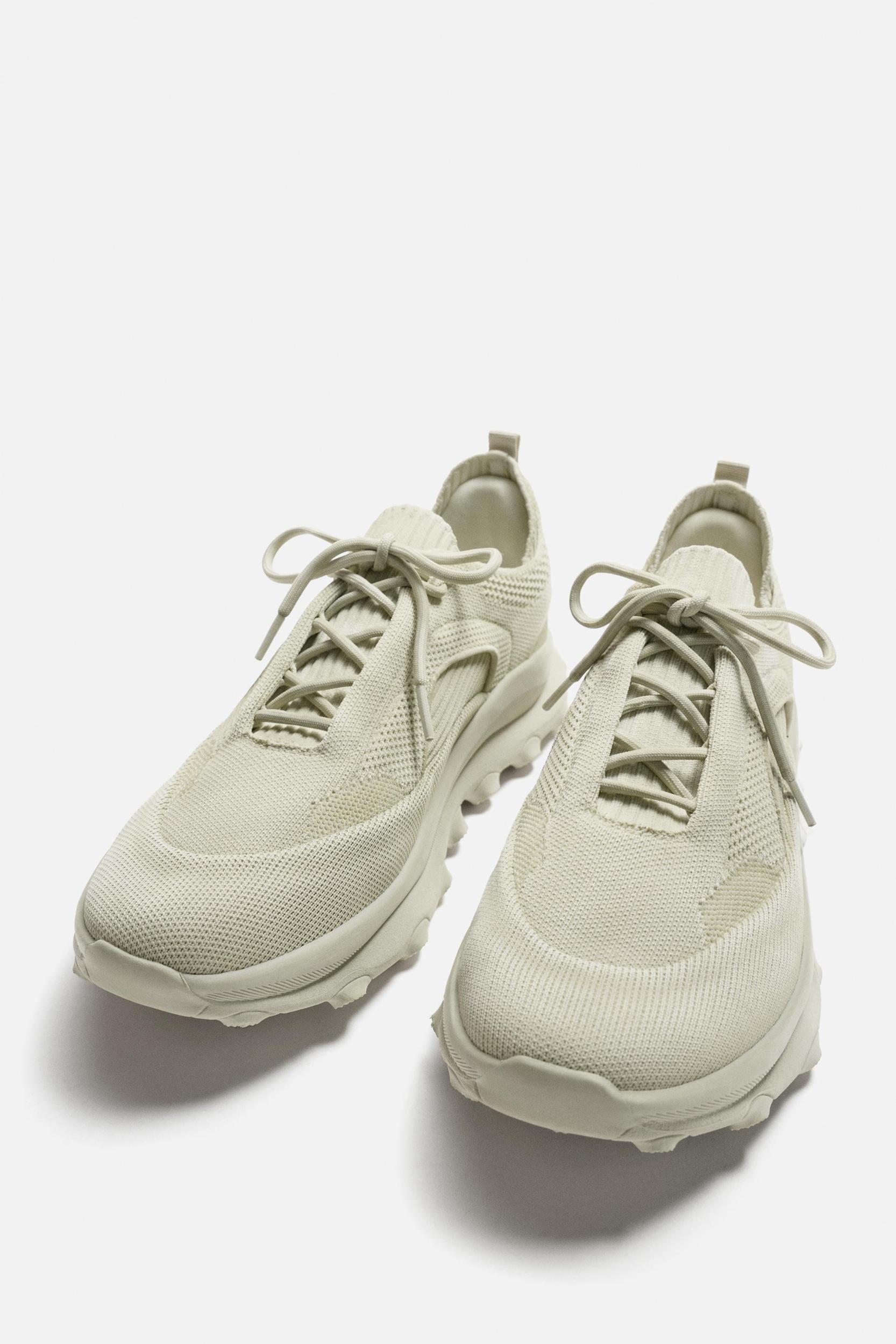 CHUNKY KNIT SNEAKERS Product Image