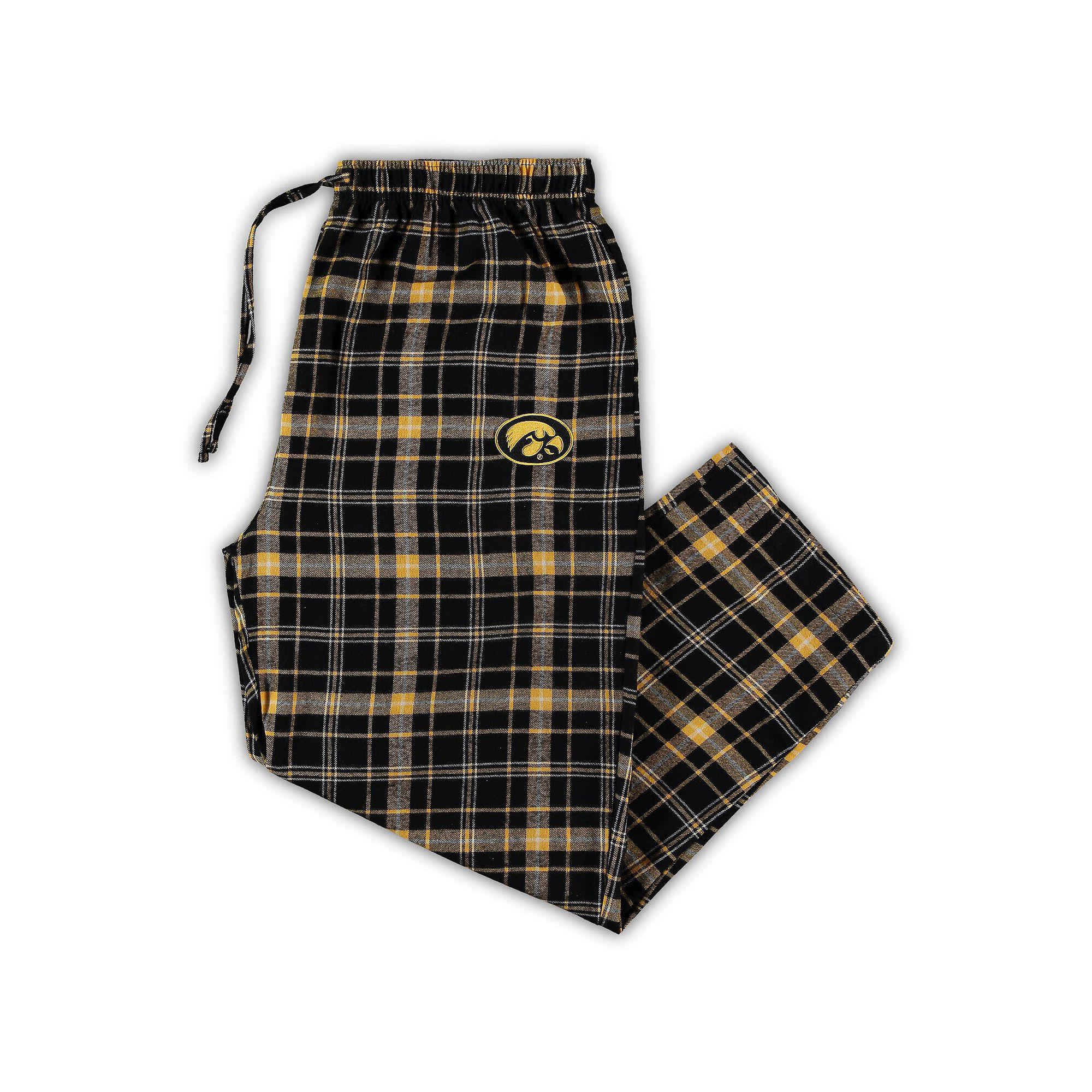 Men's Concepts Sport Black Iowa Hawkeyes Big & Tall Ultimate Pants, Size: 5XLT Product Image