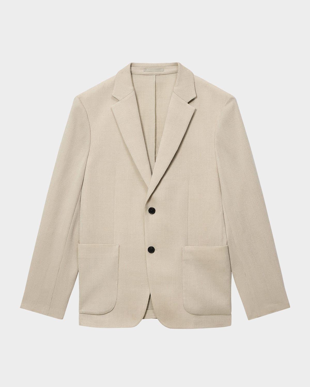 Mens Clinton Wool-Blend Single-Breasted Blazer Product Image