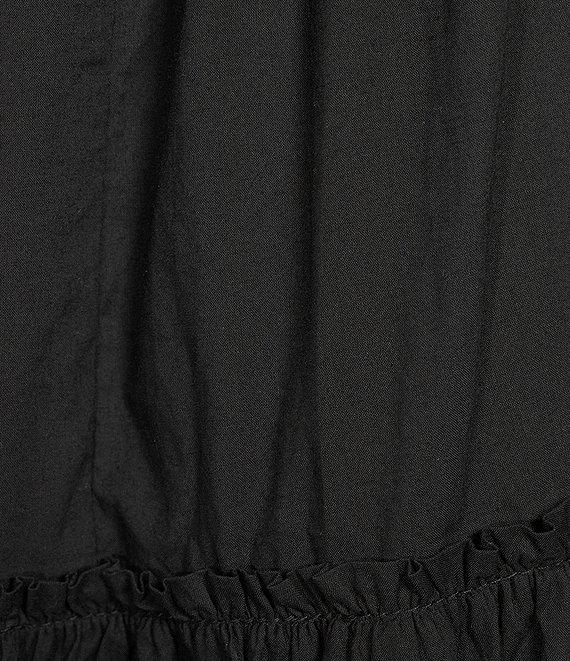 GB Tiered V-Neck Sleeveless Tie-Back Maxi Dress Product Image