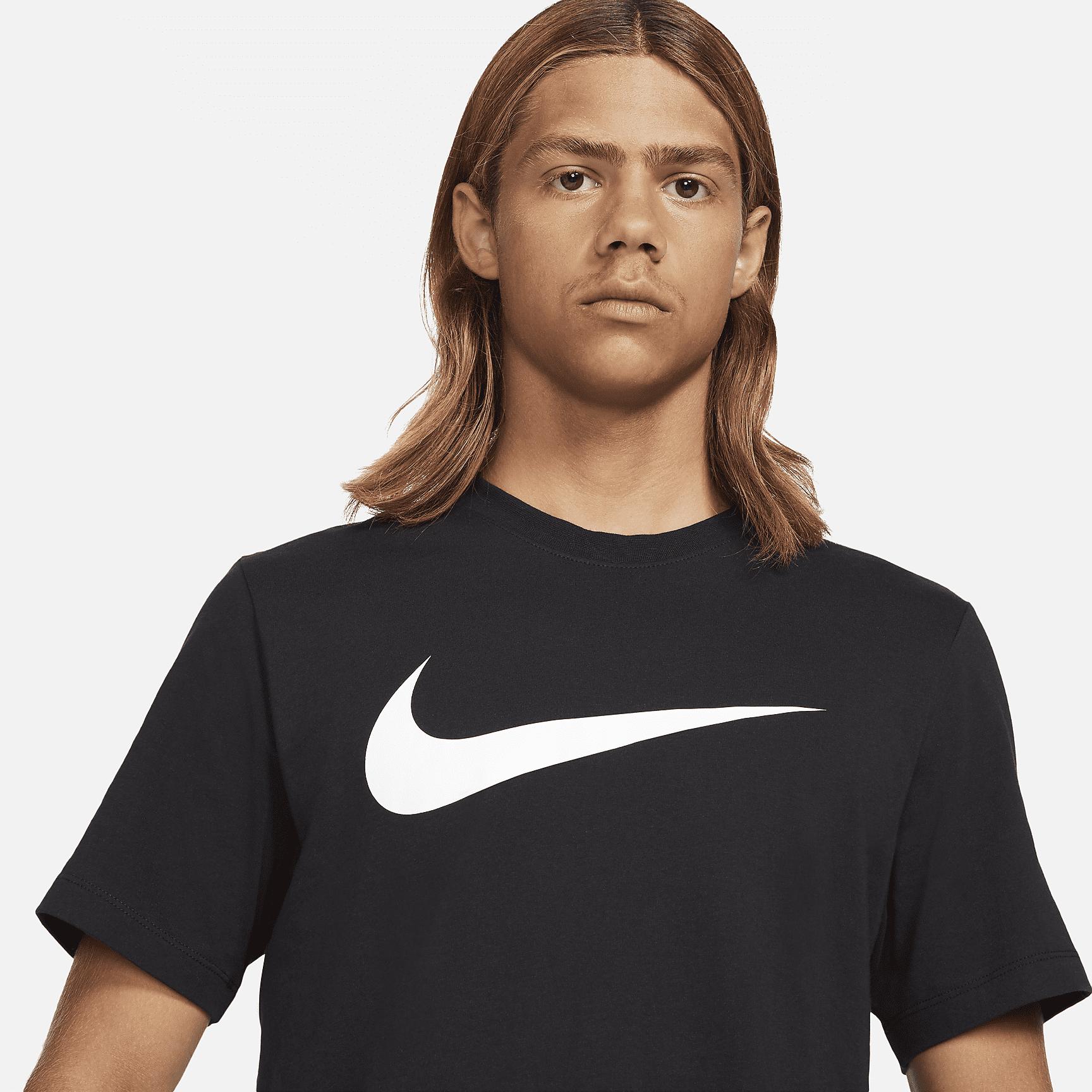 Mens Nike Sportswear Swoosh T-Shirt | DC5094-010 Product Image