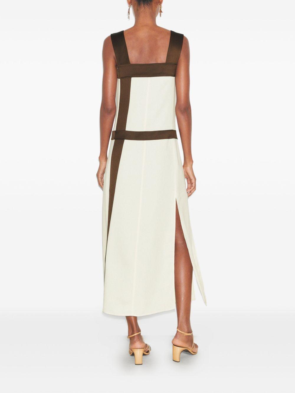 panelled maxi dress Product Image