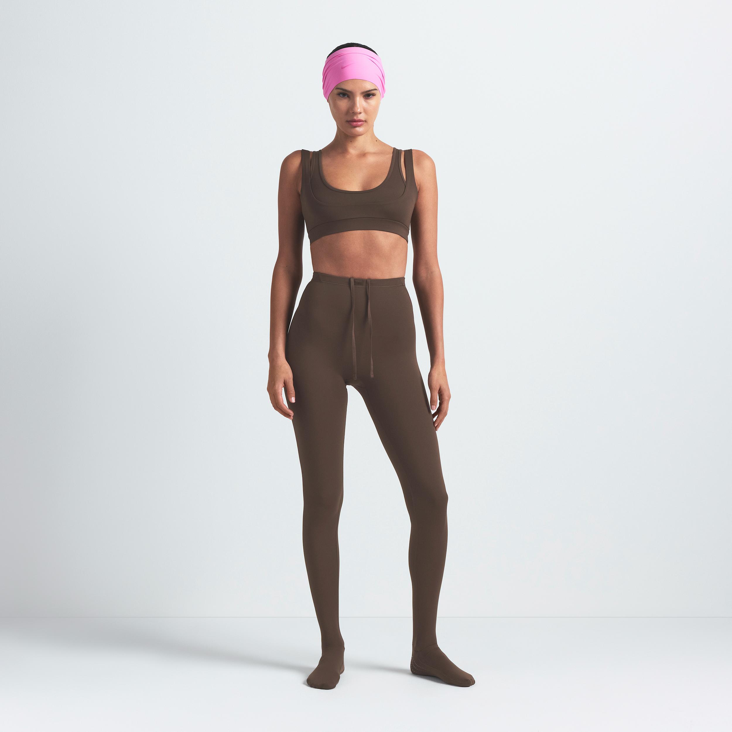 Nike Womens SKIMS Matte Double-Strap Scoop Bra | BRSPT6022W-DSP Product Image