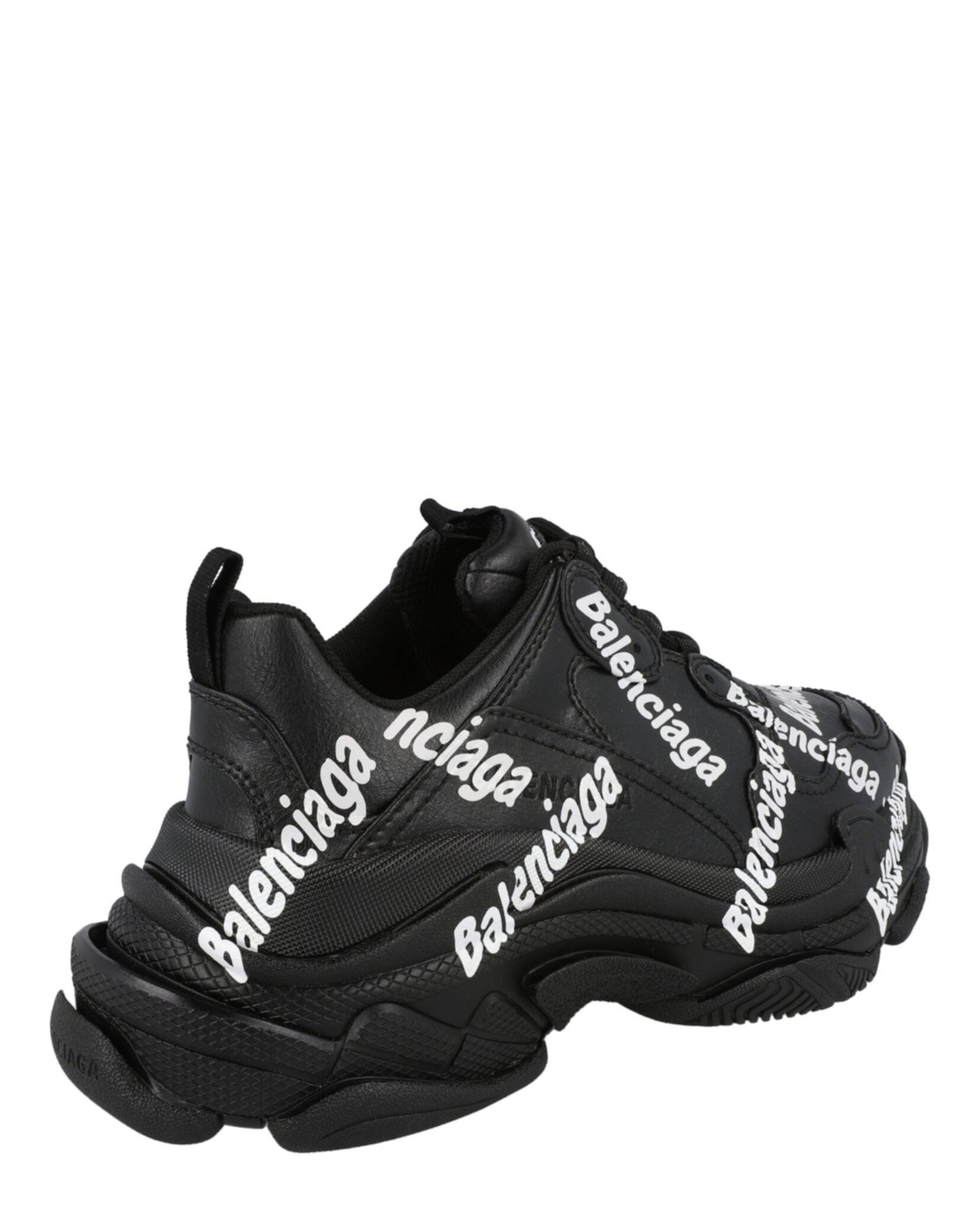 Balenciaga Triple S Logotype Sneakers Product Image