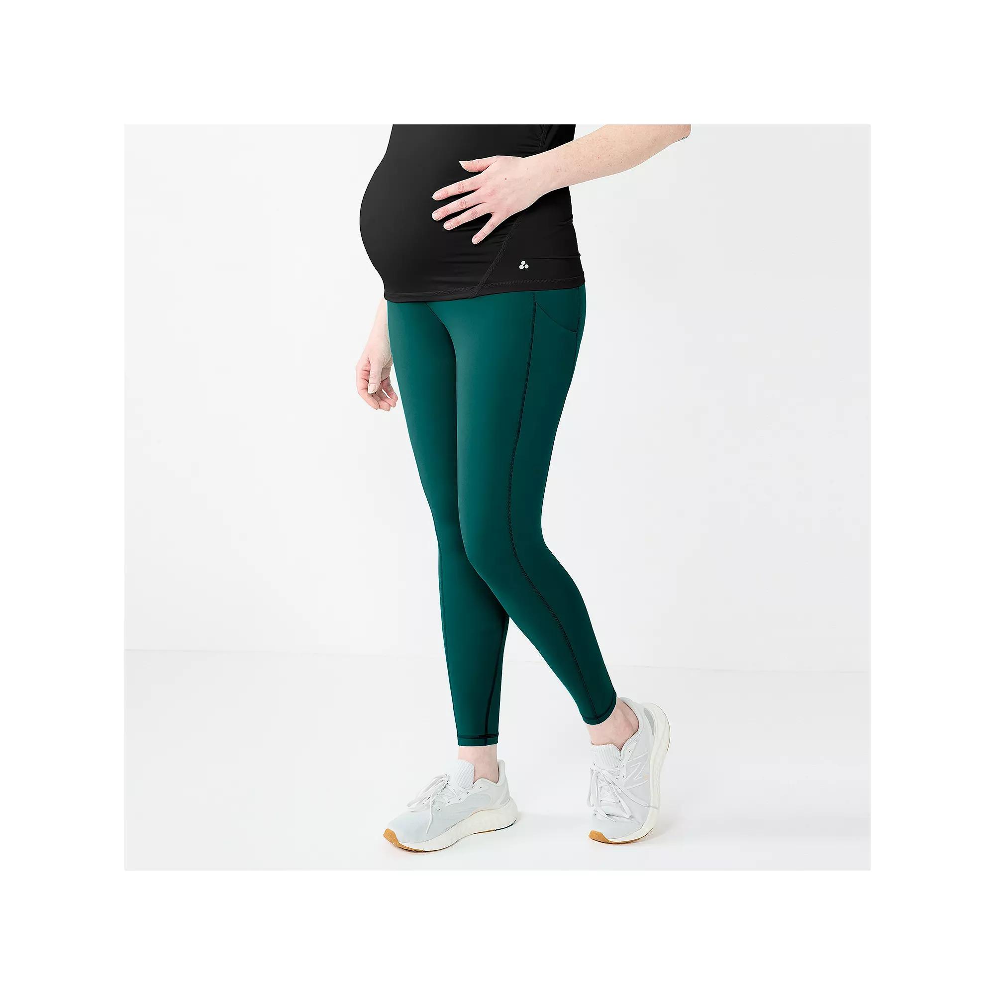 Maternity Tek Gear® Ultrastretch 7/8 Leggings, Women's,  Product Image