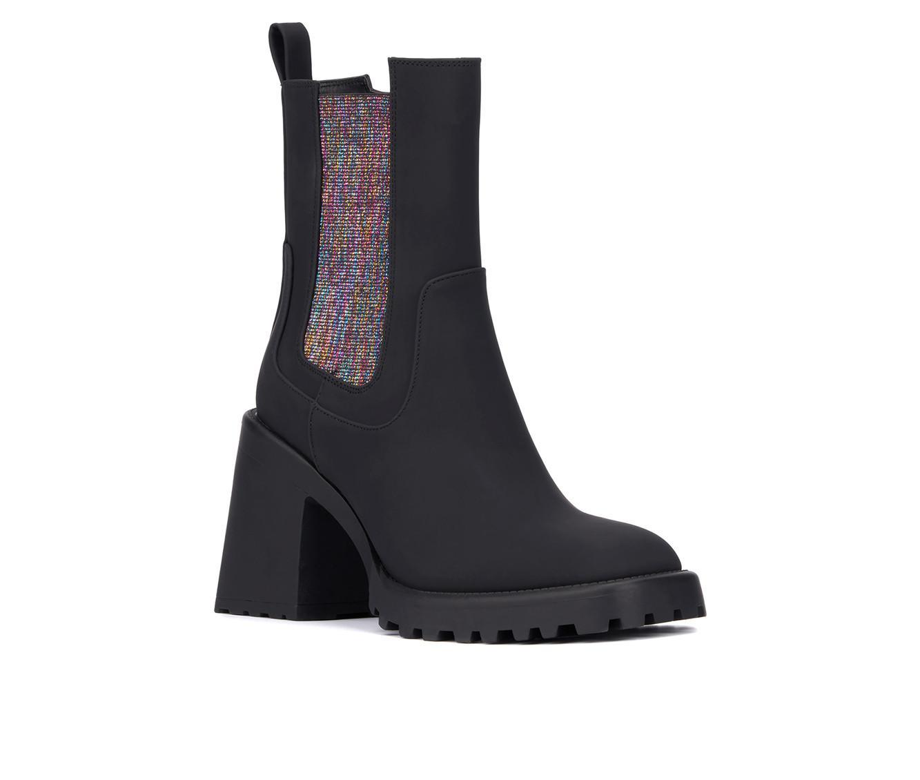 Women's Olivia Miller No Notes Mid Calf Chelsea Boots Product Image
