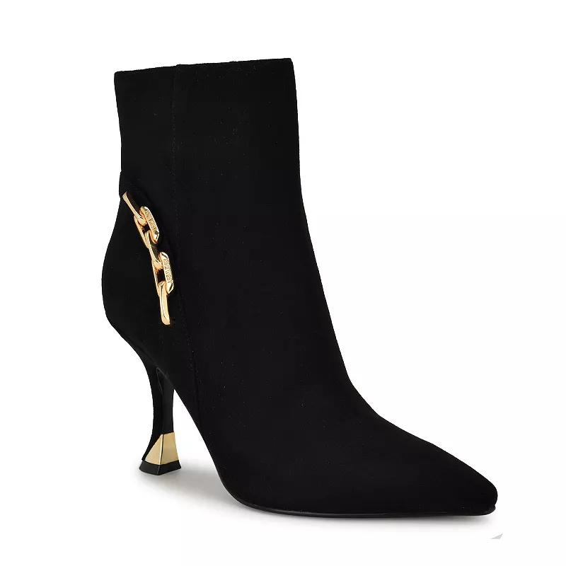 Nine West Chaine Women's Tapered Heel Dress Ankle Boots,  Product Image