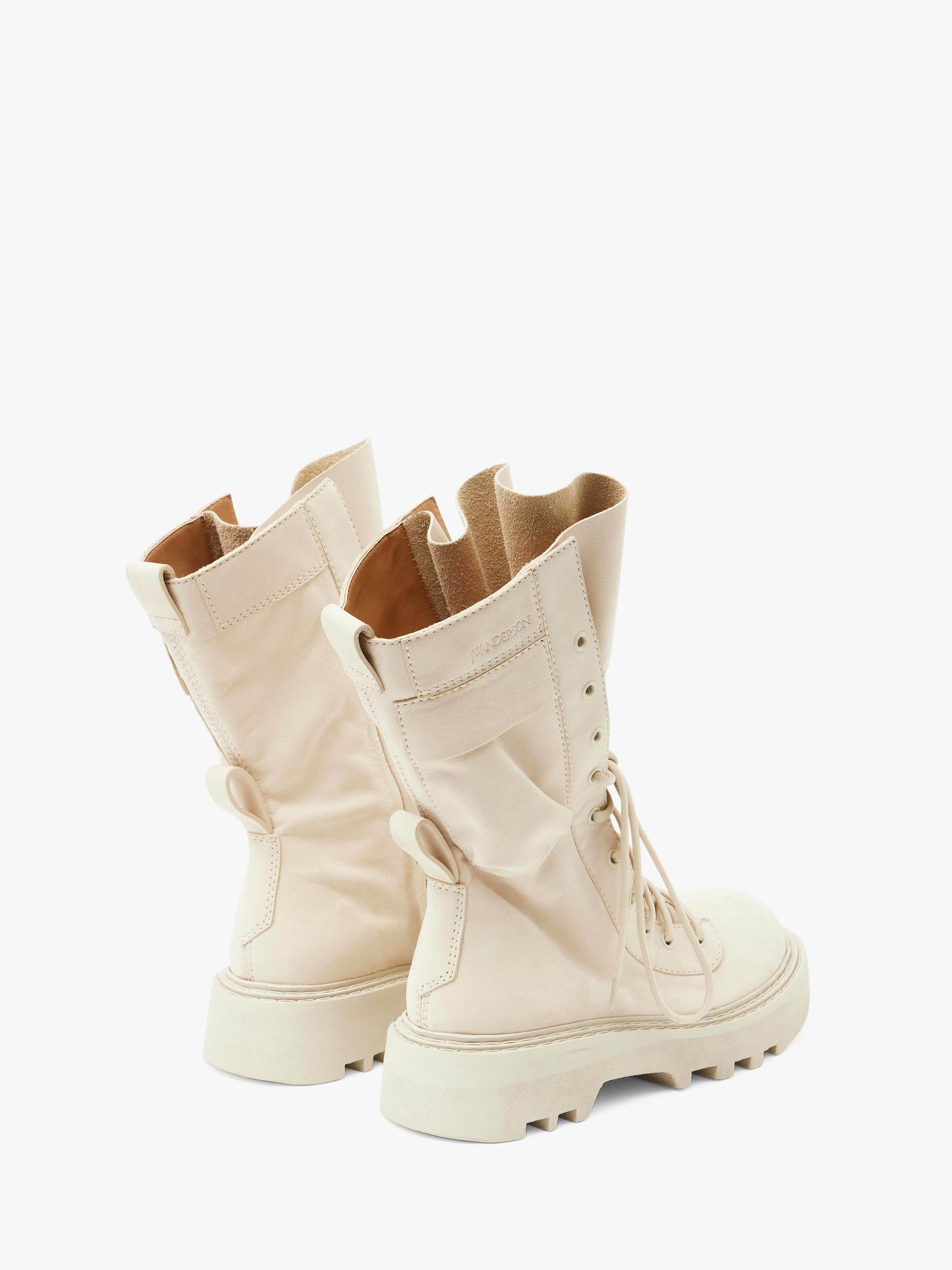 COMBAT LEATHER BOOTS Product Image