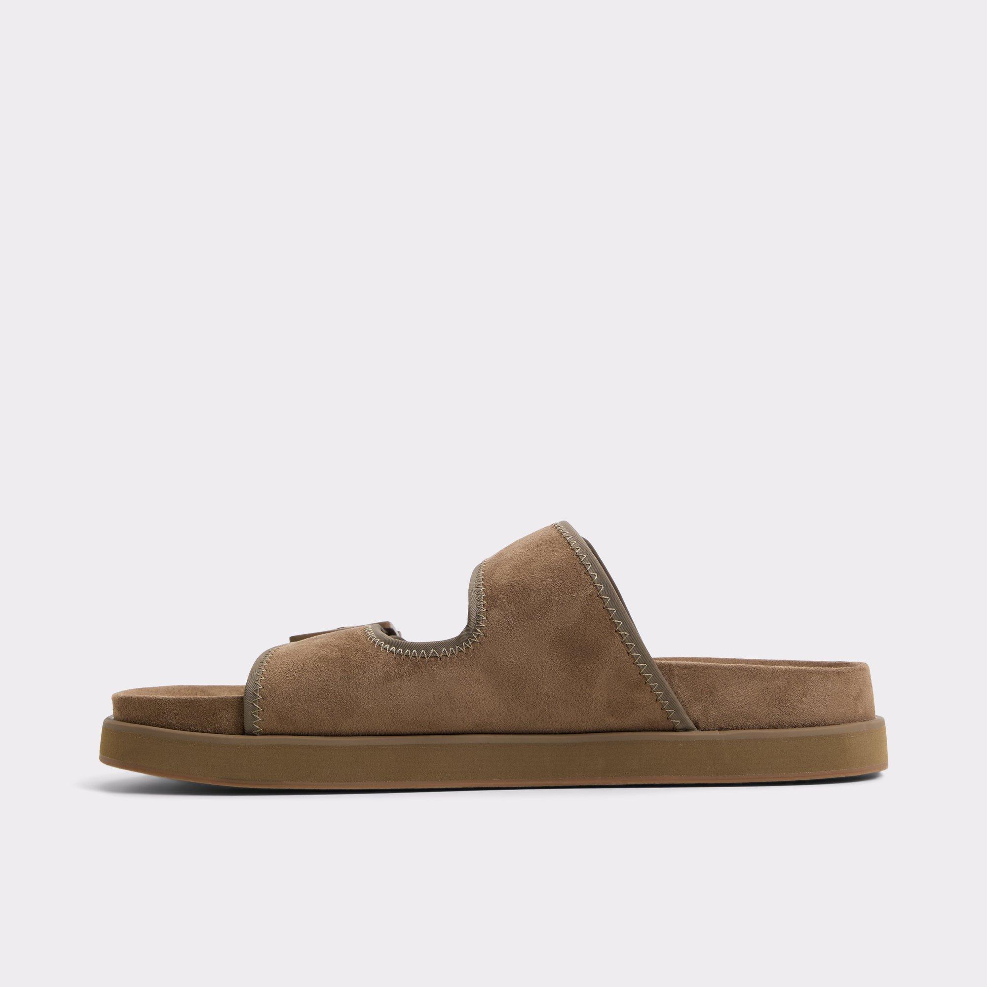 Sunnyside Light Brown Men's Slides | ALDO US Product Image