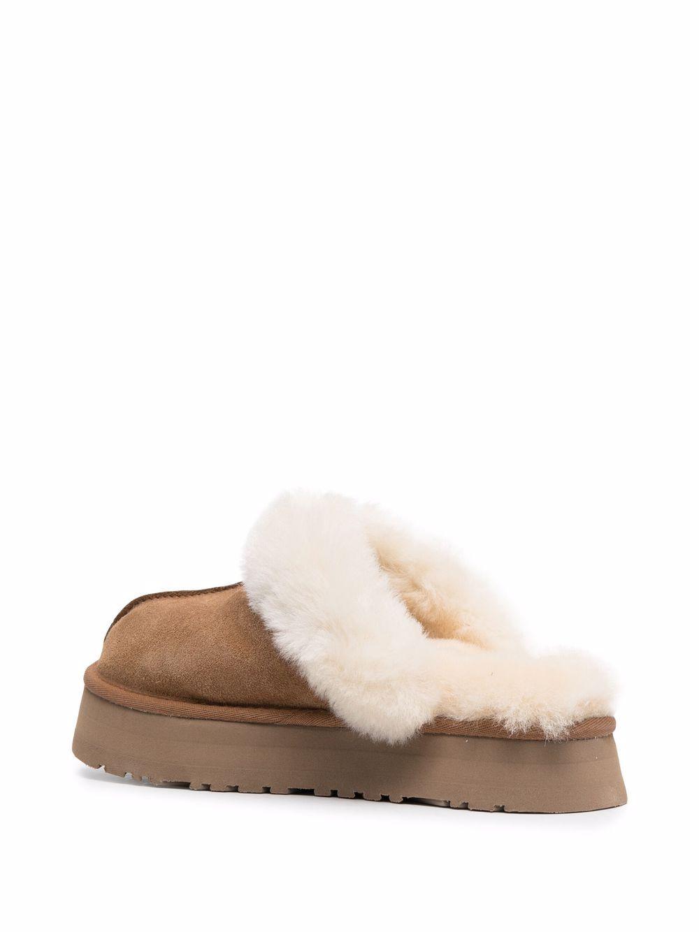 Disquette suede slippers Product Image