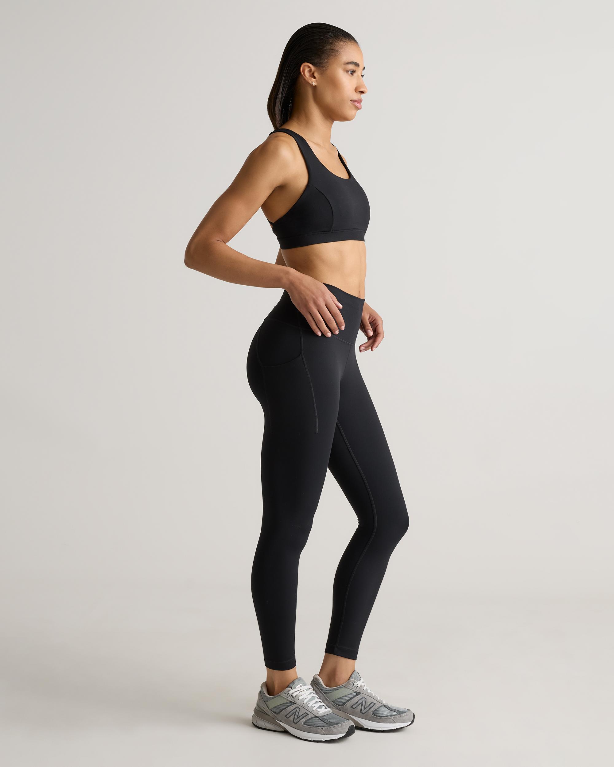 Quince | Women's Power-Up Strappy Sports Bra Nylon/Spandex Product Image