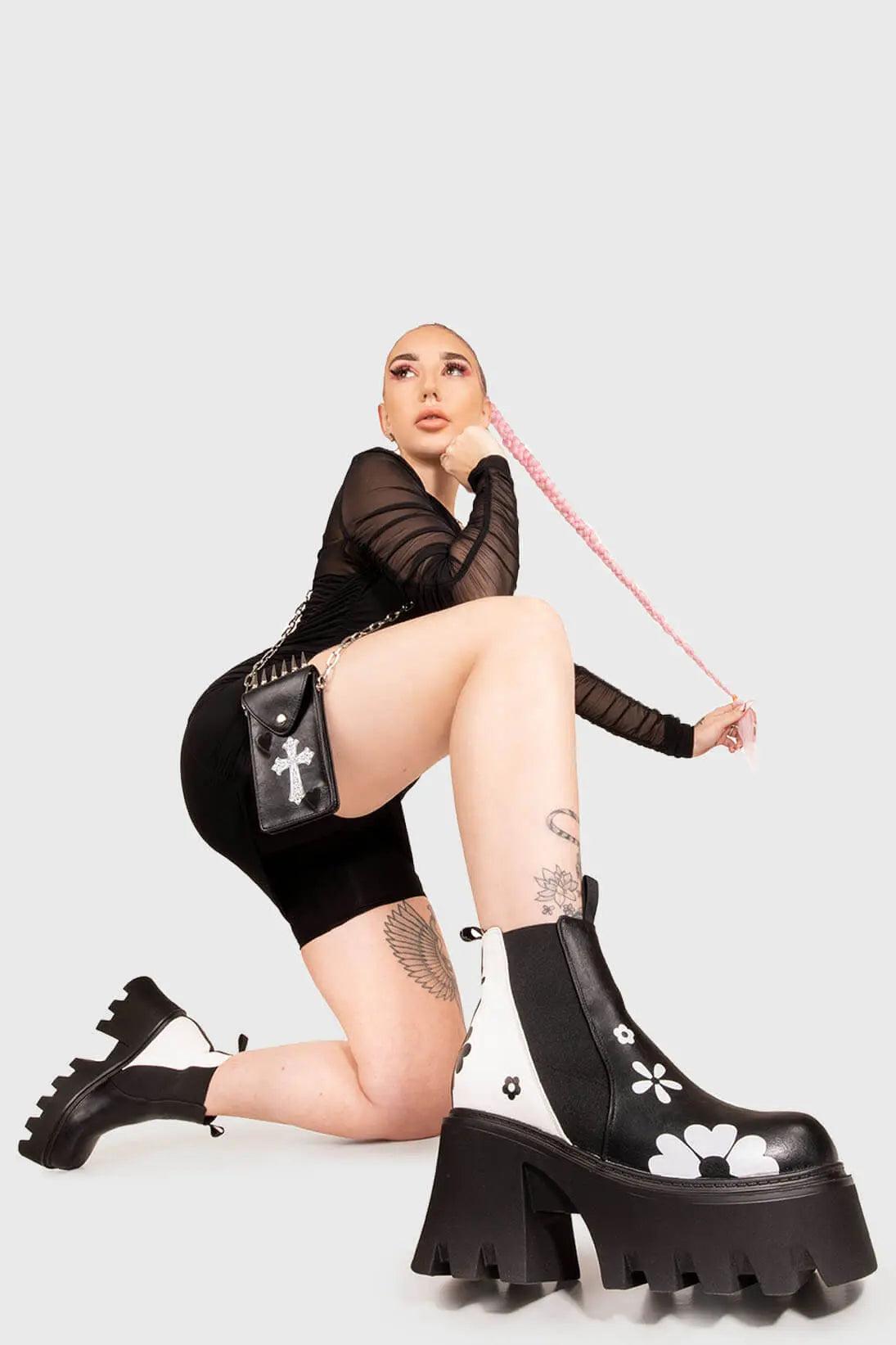 Come Together Chunky Platform Ankle Boots Product Image