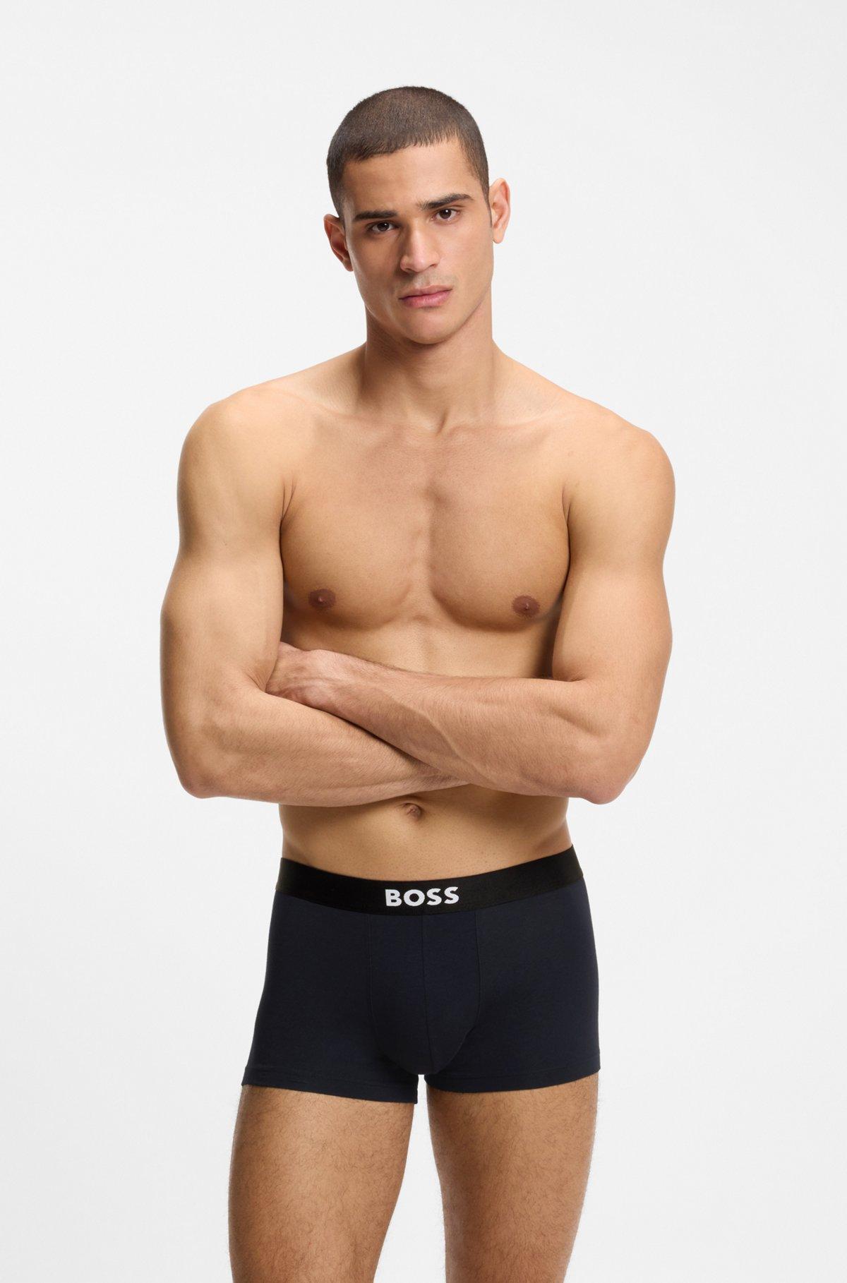 Three-pack of stretch-cotton trunks Product Image