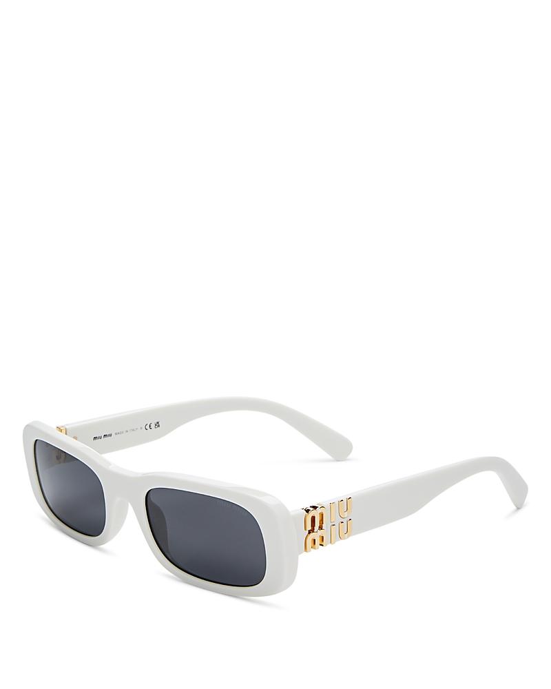Logo Acetate Rectangular Sunglasses Product Image