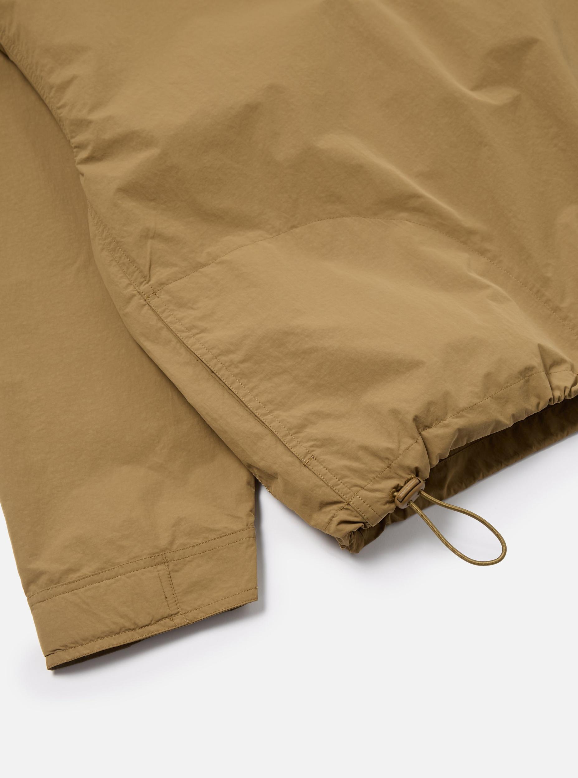 Universal Works Liam Jacket in Dark Sand Peach Recycled Nylon Product Image