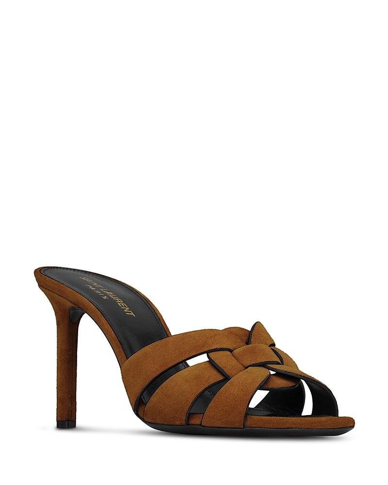 Womens Tribute Mules In Smooth Leather Product Image
