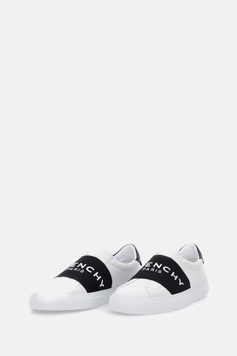 GIVENCHY Urban Street Sneakers In Leather With Elastic Band In Multi Product Image