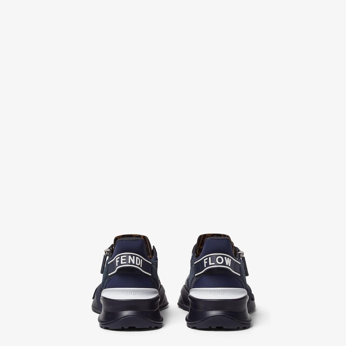 Fendi Flow SneakersBlue fabric low-tops Product Image