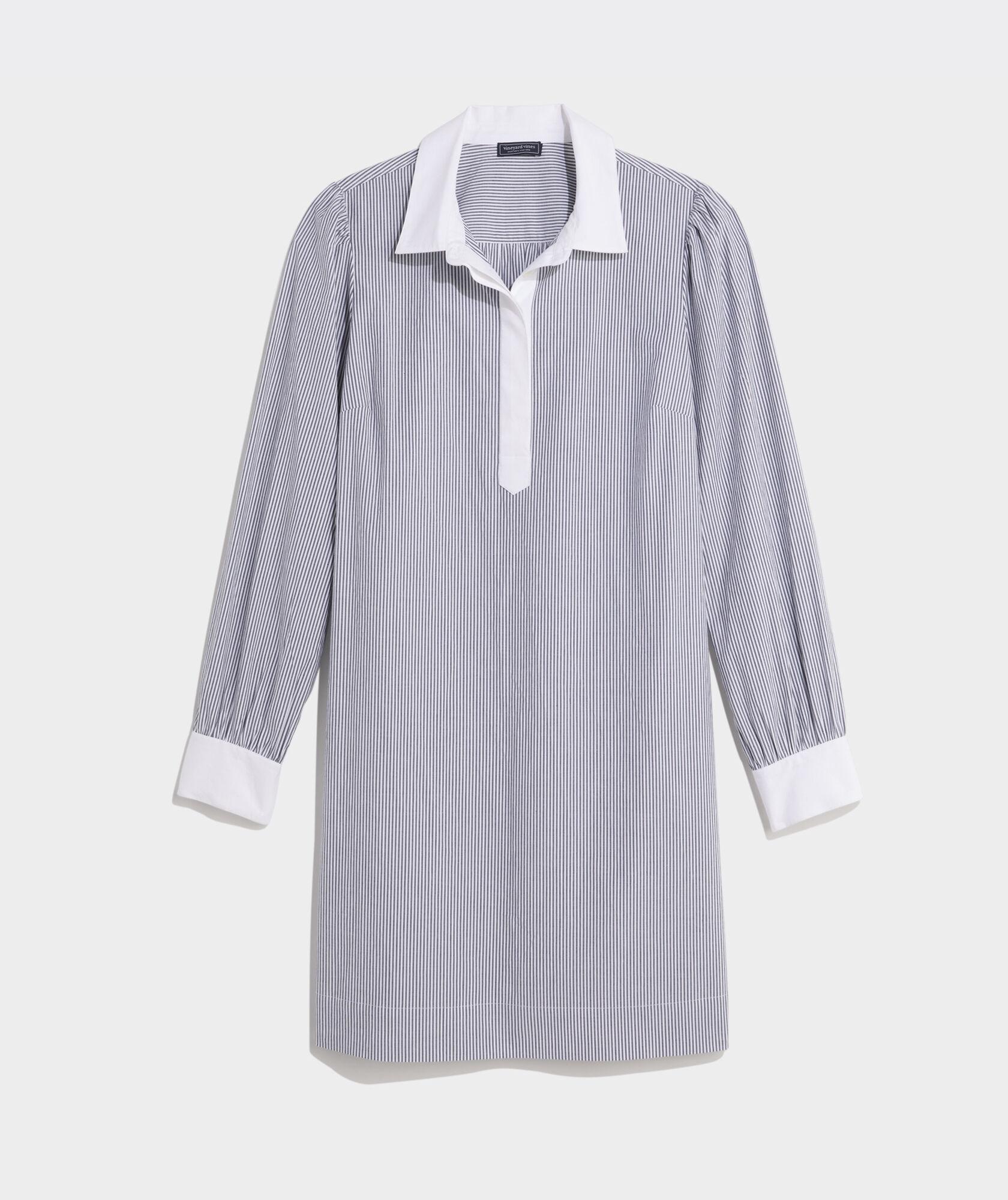 Poplin Popover Dress Product Image
