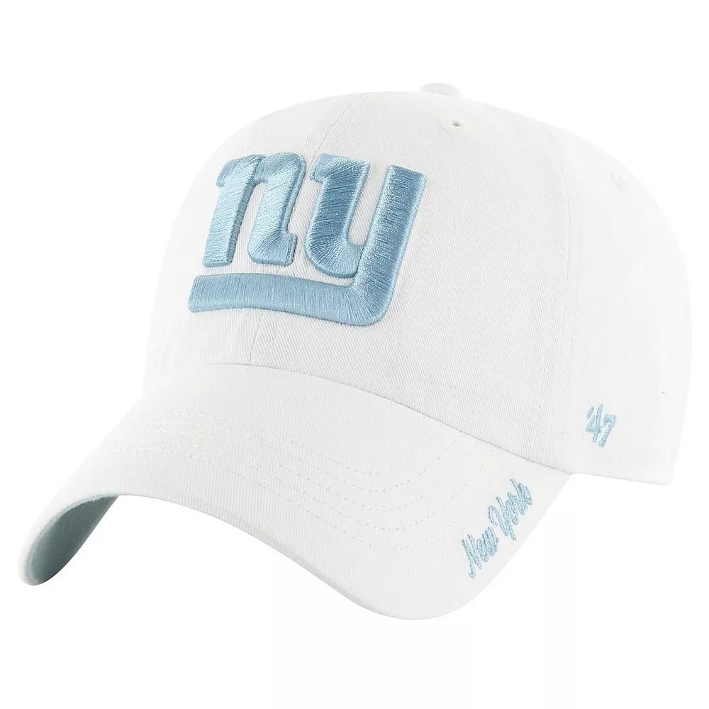 Womens 47 New York Giants Ballpark Cheer Clean Up Adjustable Hat Product Image