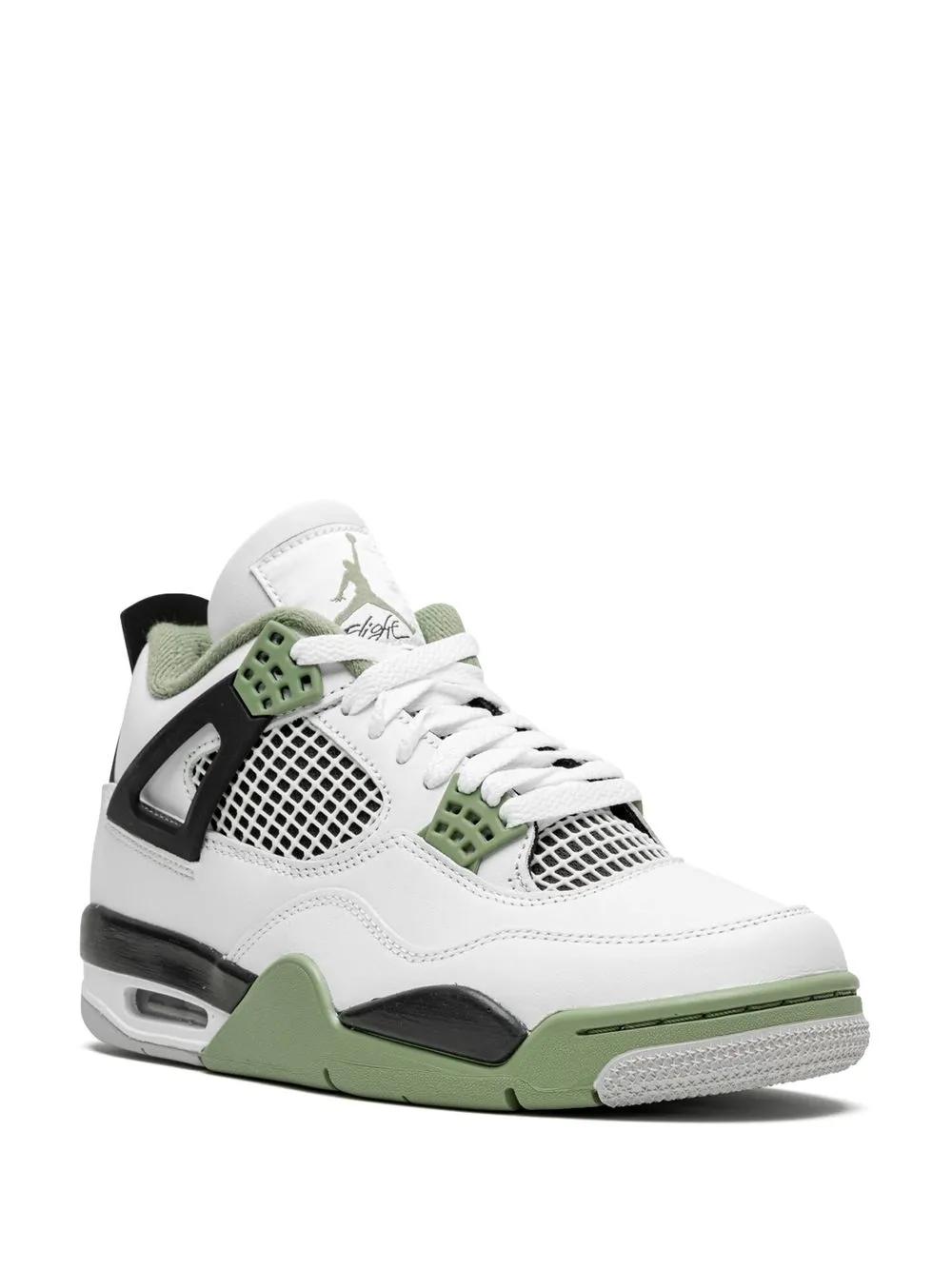 Air Jordan 4 "Oil Green" sneakers Product Image