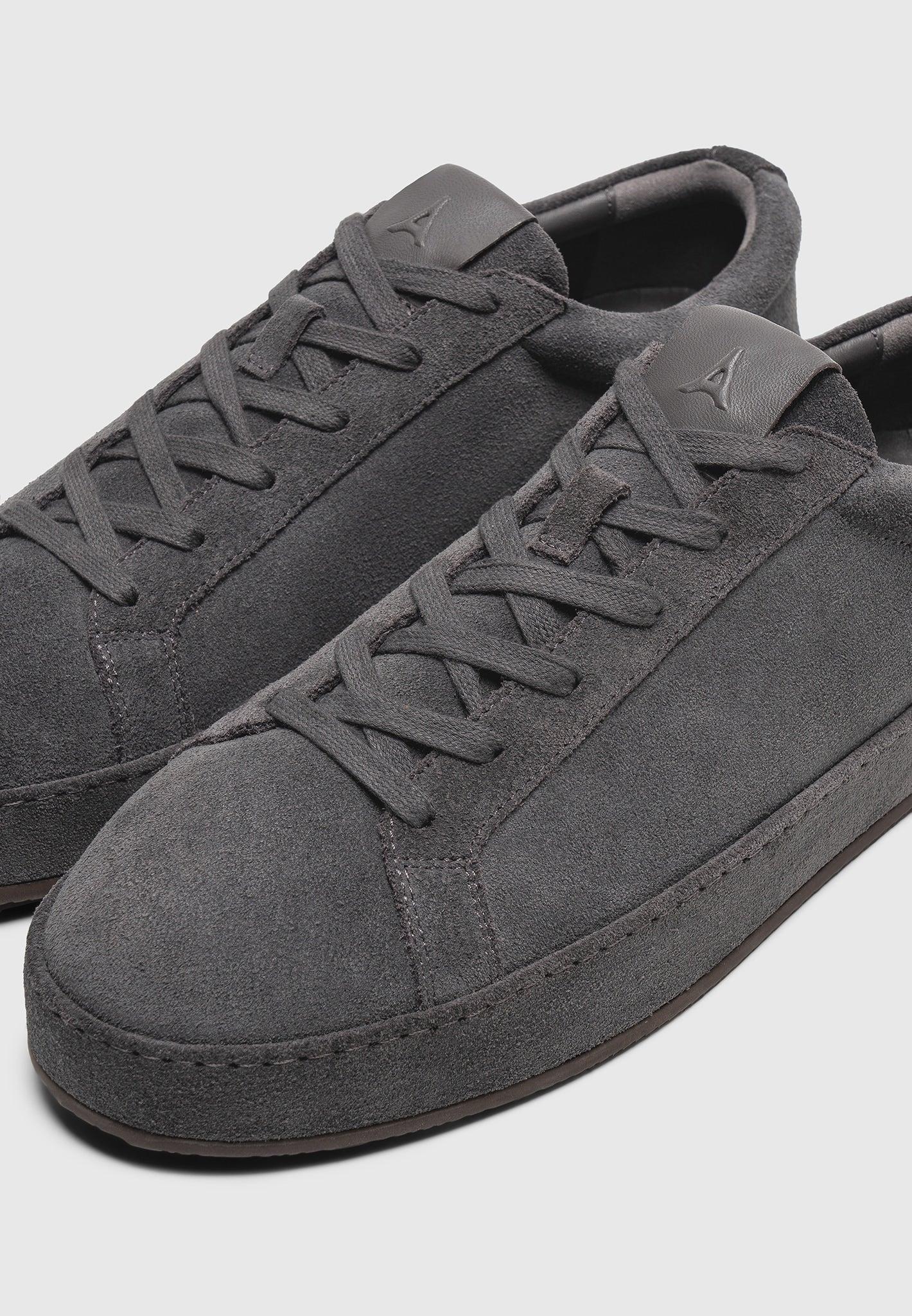 Cannes - Suede Sneaker - Graphite Male Product Image