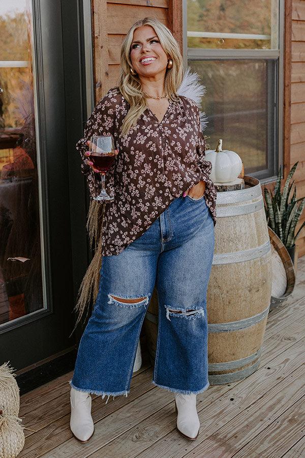 Floral Fascination Shift Top Curves Product Image