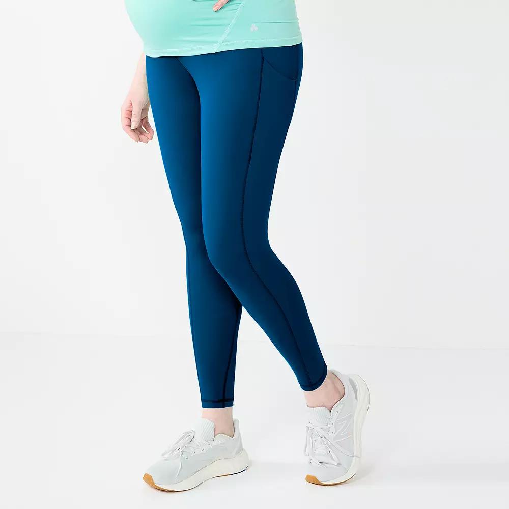 Maternity Tek Gear® Ultrastretch 7/8 Leggings, Women's,  Product Image