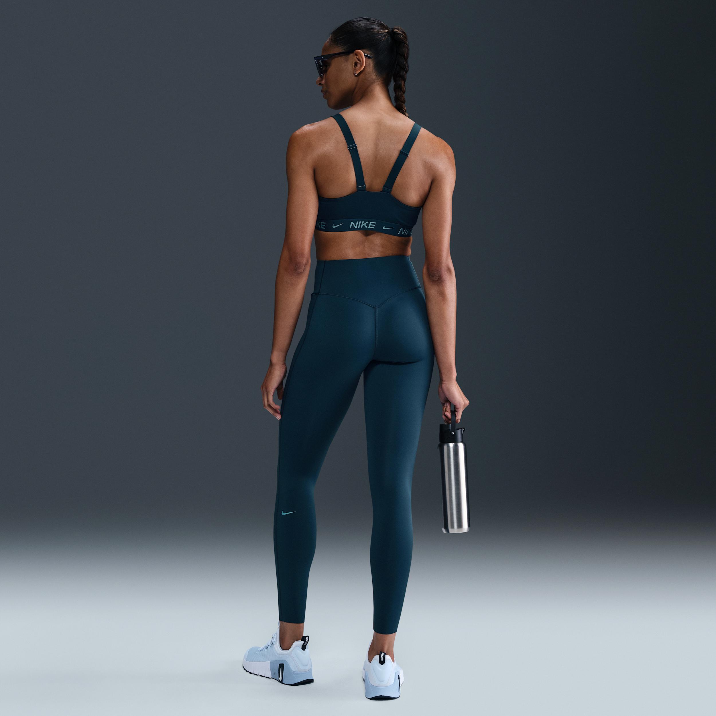 Nike Womens Universa High-Waisted Full-Length Leggings with No Front Seam | HQ6810-478 Product Image