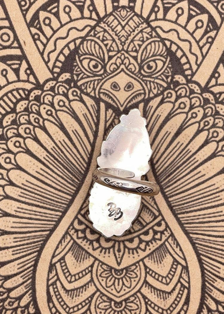 Sterling Silver Turquoise Statement Ring Product Image