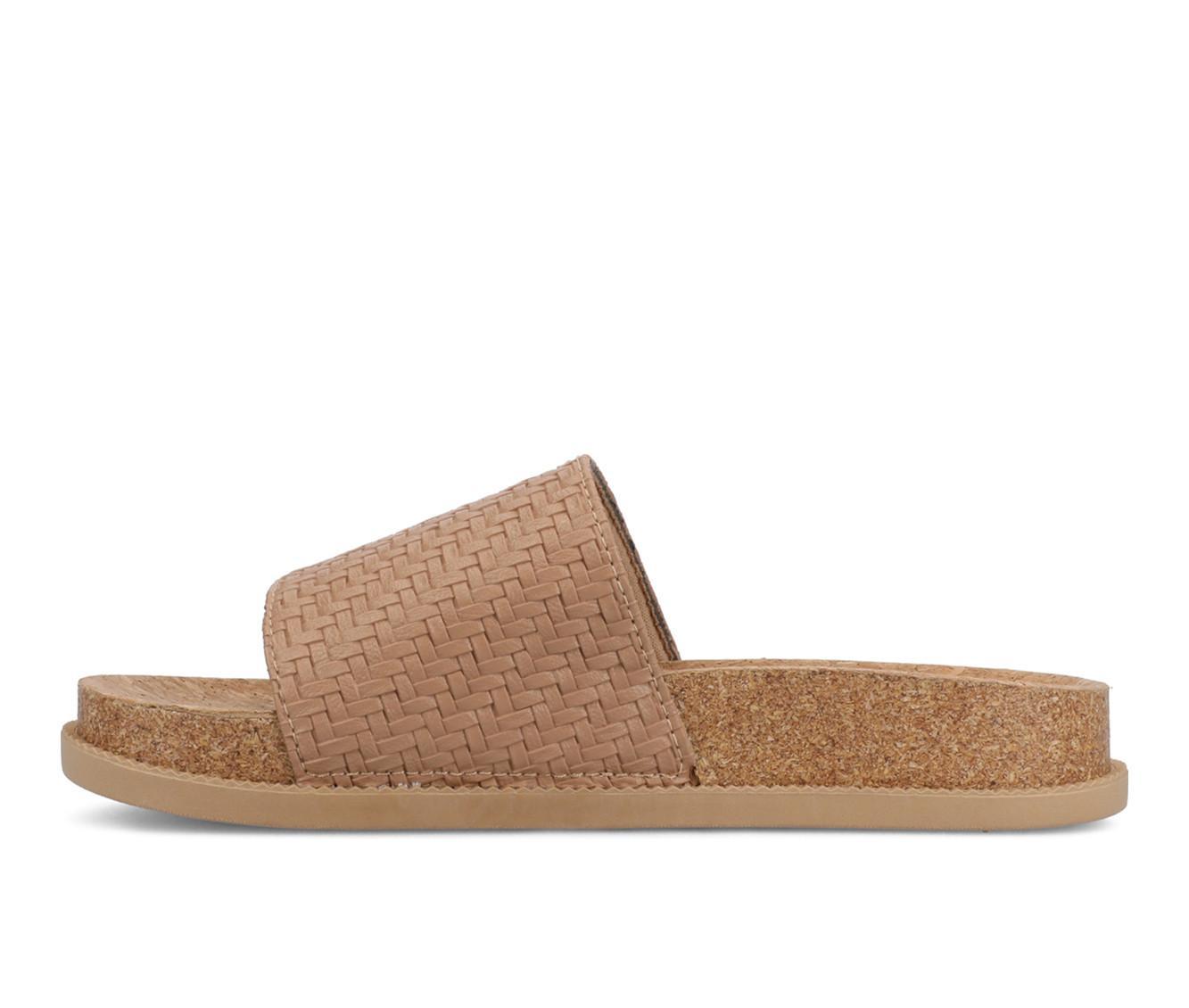 Women's Journee Collection Sheena Platform Footbed Sandals Product Image