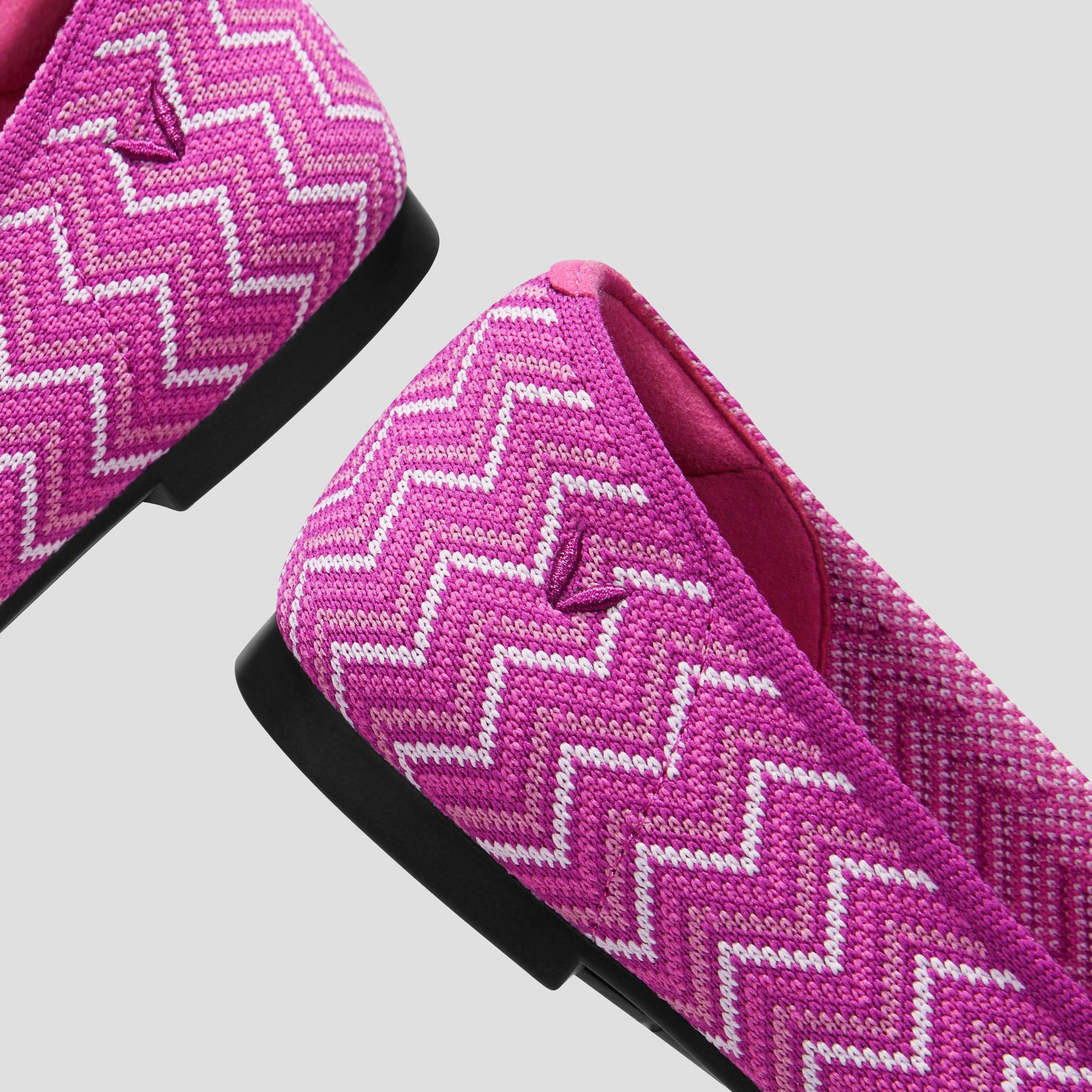 Round-Toe Woven Knit Loafer (Audrey) Product Image