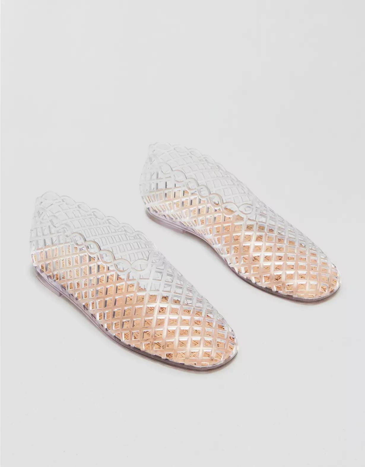 Steve Madden Grove Clear Flat Product Image