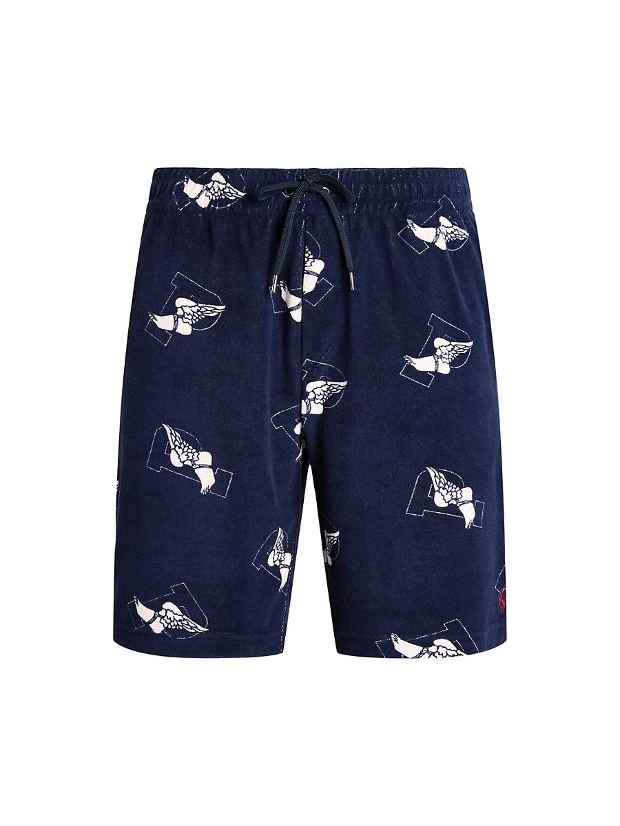 Mens P-Wing Cotton-Blend Shorts Product Image