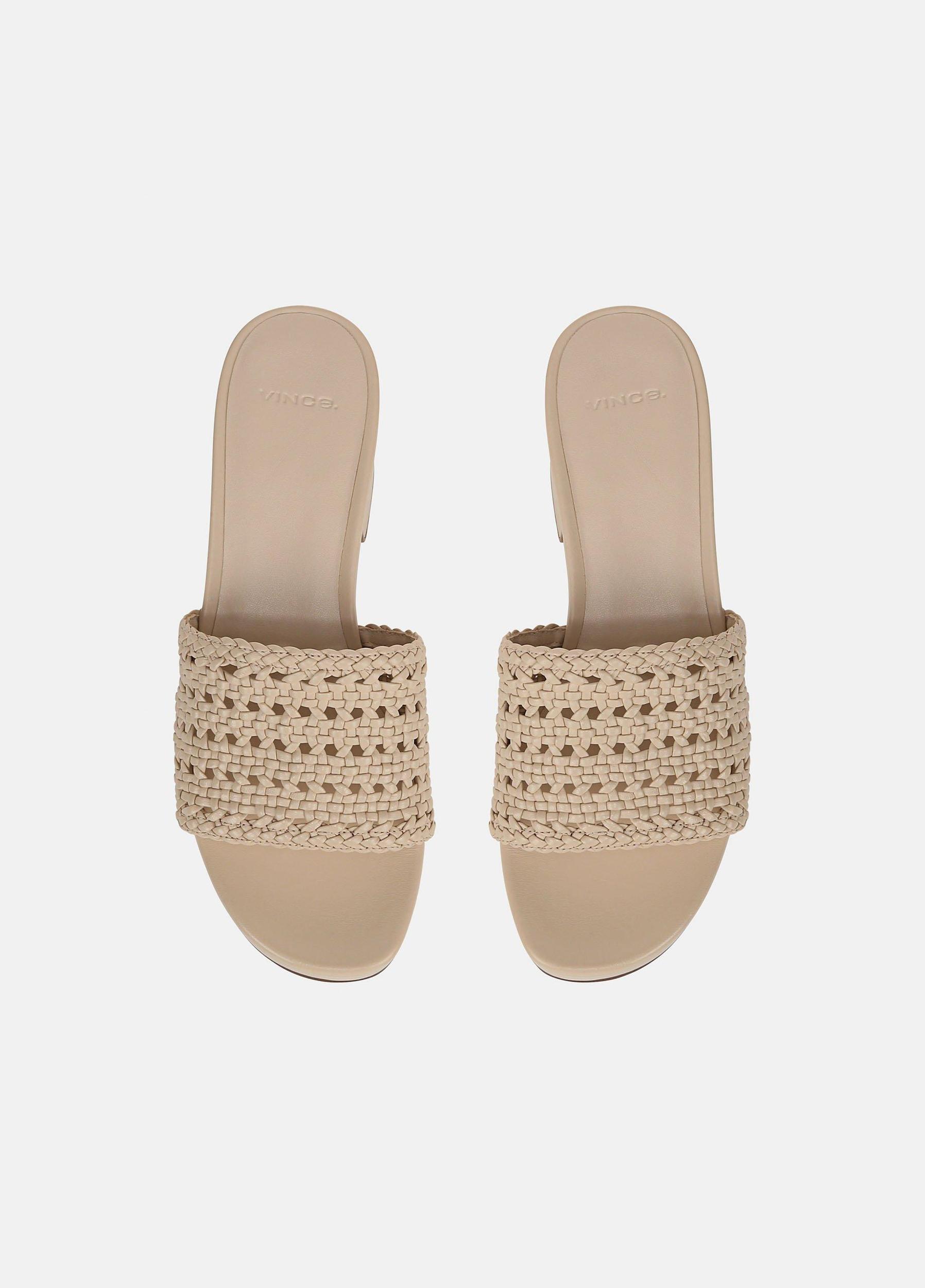 Margo Woven Leather Platform Sandal Product Image