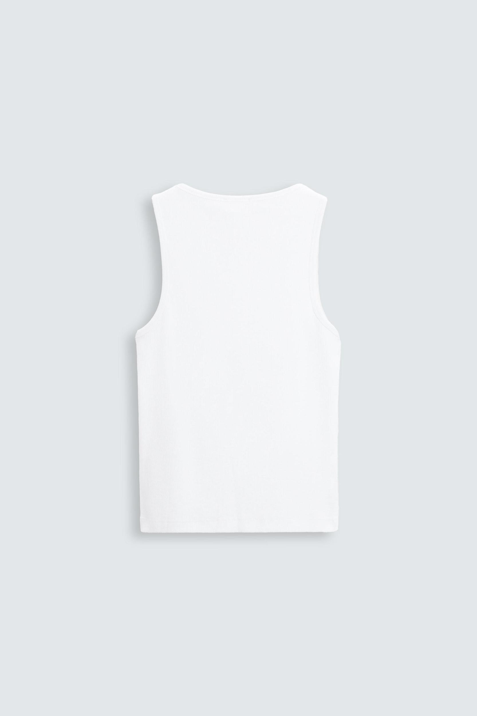BASIC RIBBED TANK TOP Product Image