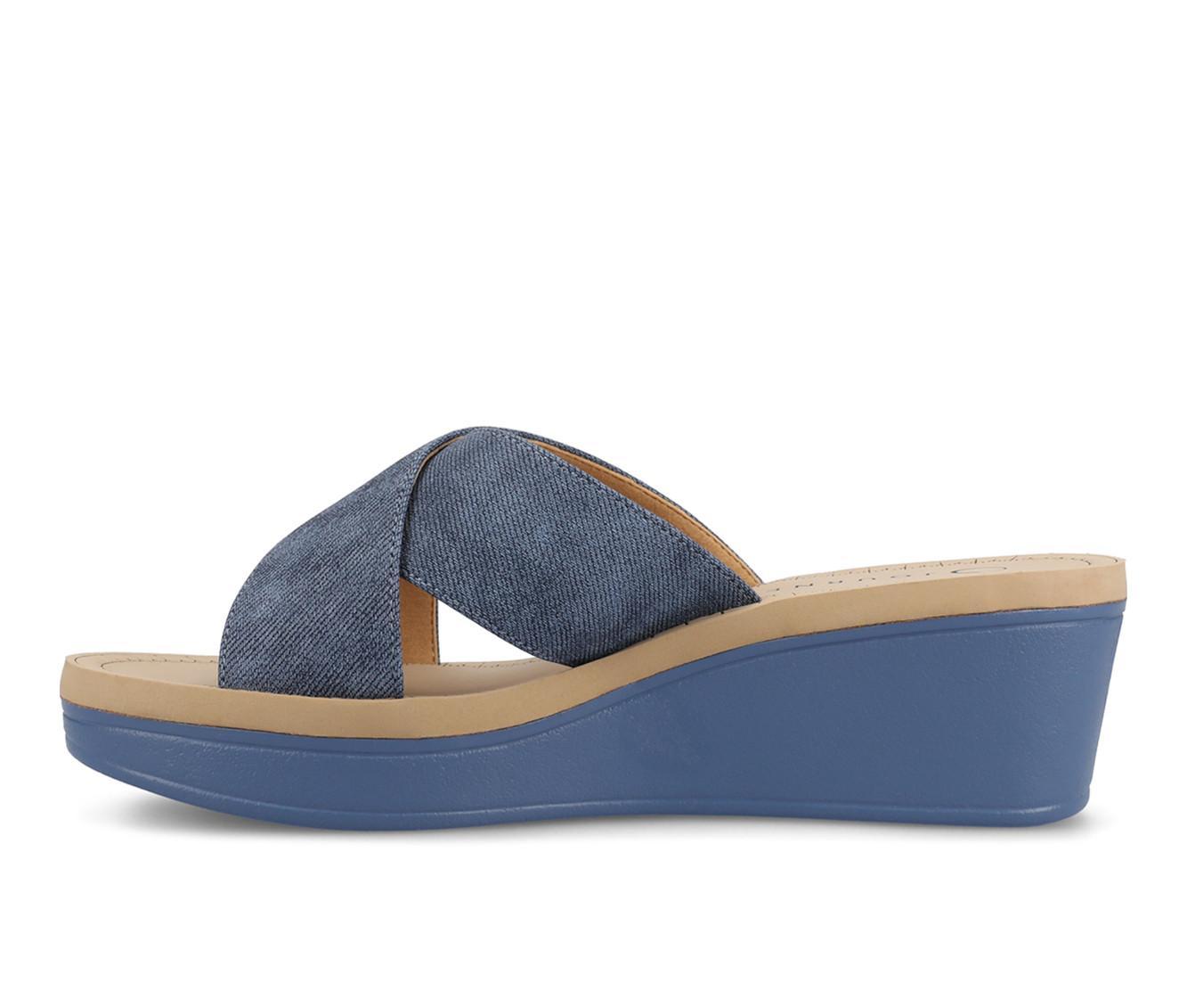 Women's Journee Collection Biara Wedge Sandals Product Image